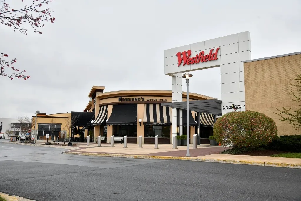 Entrance to the Annapolis mall Westfield in Annapolis Maryland, United States